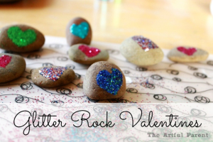 glitter rock valentines